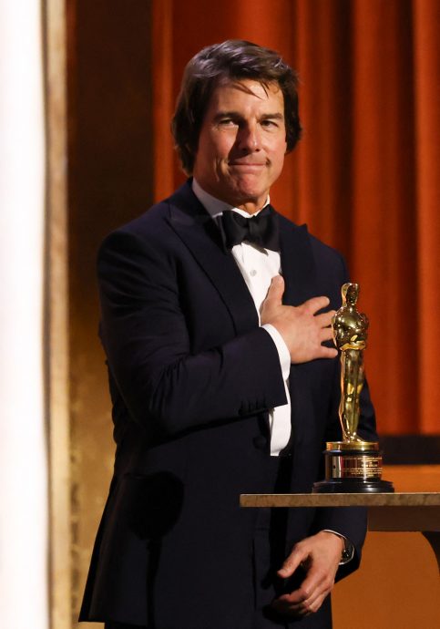 获颁奥斯卡终身成就奖 汤告鲁斯:拍电影是我的人生