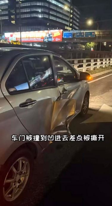 袁锦伦夫妇车祸后脑遭重击 林佩琦惊呼与死神擦肩而过