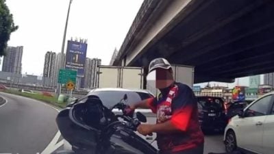 视频|女子车头被刮还遭瞪眼！ 哈雷骑士横行犯规惹众怒