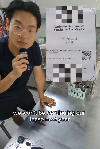 视频|纠正学生视频爆红后遭家长投诉 狮城食堂老板宣布明年不再续租