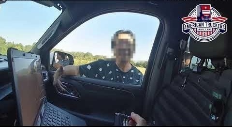 视频|英语不过关禁开卡车? 美警当场测试亚裔司机引热议