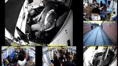 视频 | 列车司机睡着高速过弯道 乘客抛撞车厢吓坏尖叫