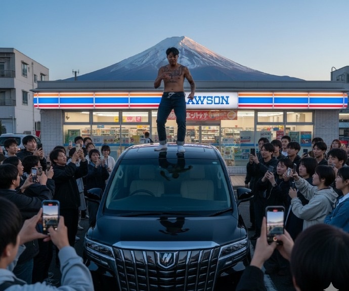 视频／千万网红富士山前脱衣热舞 泰国网民怒轰“泰丢脸”