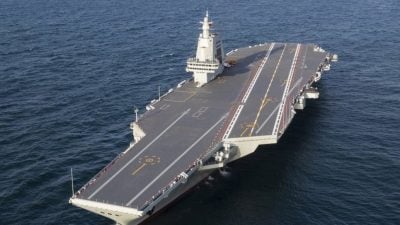 中首艘电磁弹射型航空母舰入列 习近平勉励“提升打仗本领”