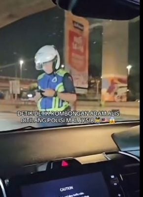 警方拦查印尼足球员视频疯传·警呼吁民众切勿散播未经证实的谣言