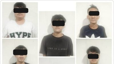 警突击行动起106台挖矿机 8男子落网