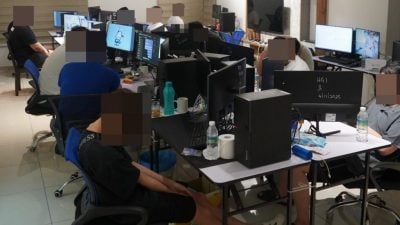 甲警捣破网购诈骗集团 捕6本地人10外国人