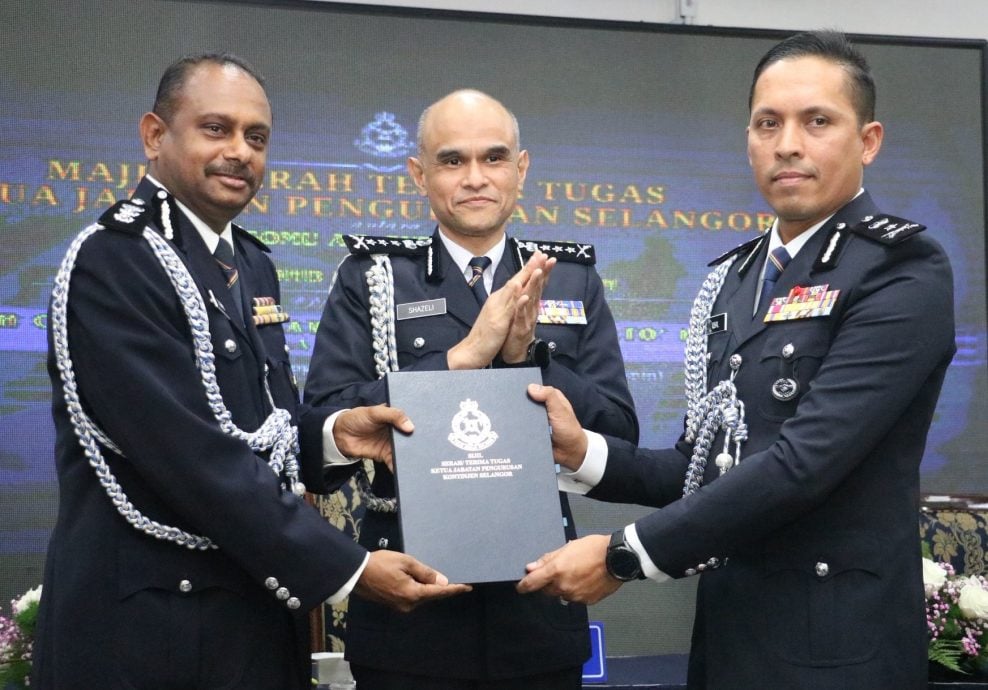 请签发-大都会/沙亚南警区主任依峇升任州管理主任/2图