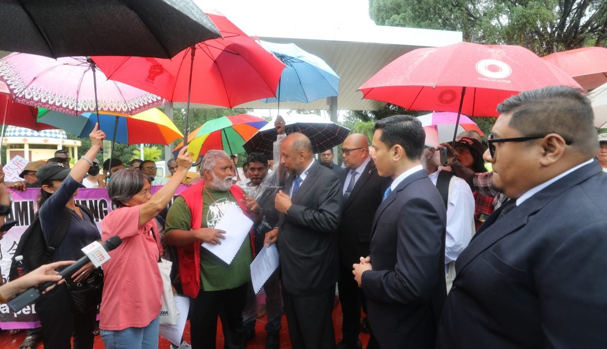 请签发-大都会/PSM率村民呈诉求，促朝野介入解决巴板路拆迁／3图