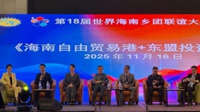 海南自由贸易港+东盟投资峰会 | 许博：进出口额达58.6亿  马 海南 贸易显著增长/主