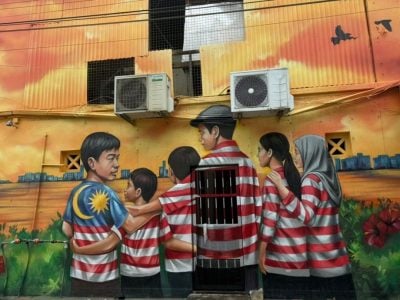 北海后巷艺术走廊  5新壁画讲述古早事