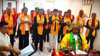 槟彭氏联宗会30周年庆　国内外200宗亲齐祭祖