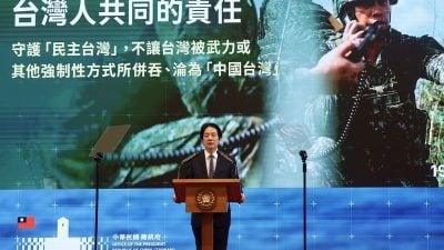 赖清德投书《华邮》宣布 台追加1650亿国防预算