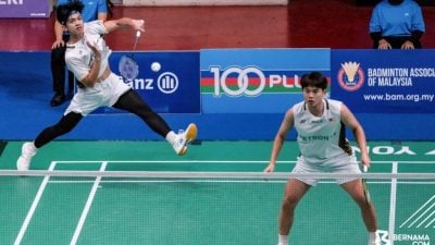 赛莫迪羽球超级300赛|2男双1女双首圈出局  大马6组合先闯16强