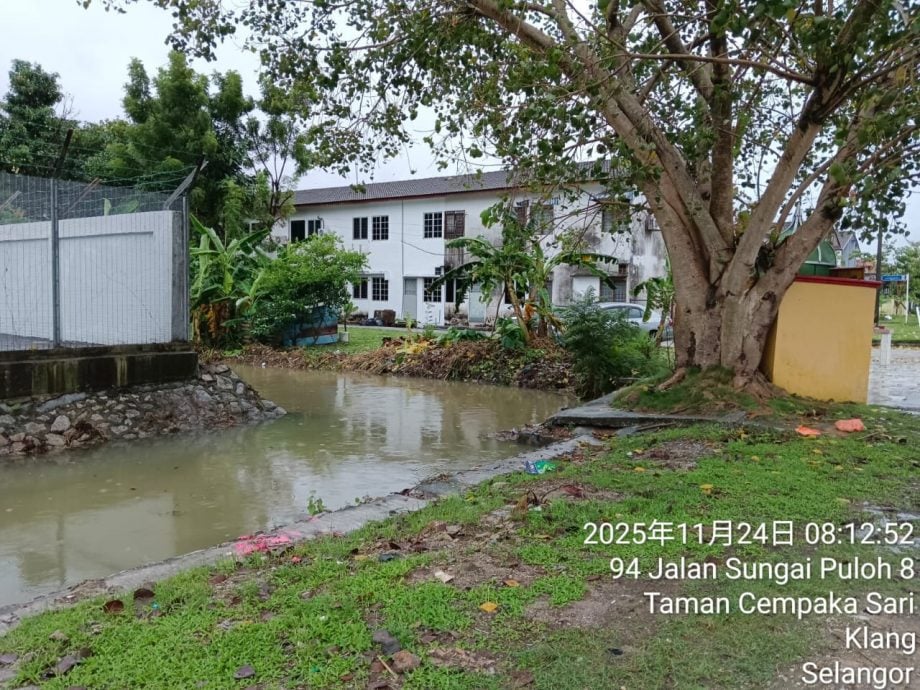 连绵夜雨 雪州多区也水灾了