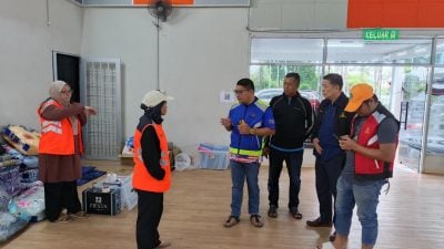 适耕庄7户24灾民 暂住临时疏散中心