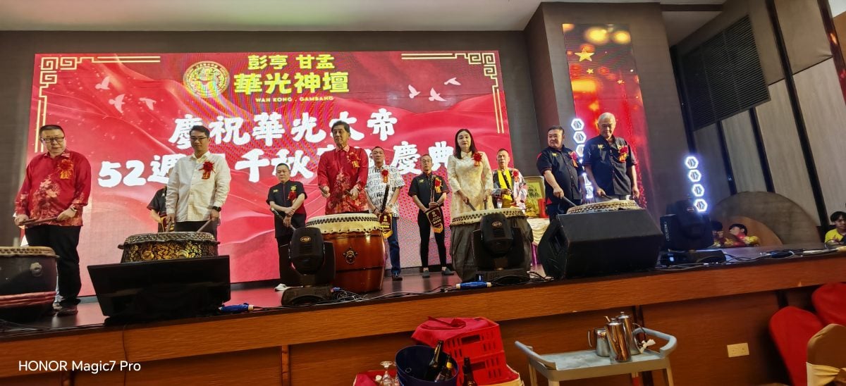 郑有宏鼓励关丹神庙积极申请非穆宗教场所维修特别拨款。