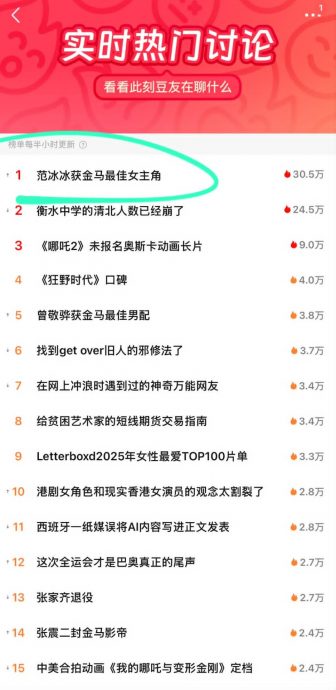 金马62|范冰冰视讯张吉安哭成大花脸 工作室发文道贺又秒删