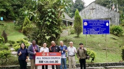 金马仑诸灵堂 获房地部拨近12万维修