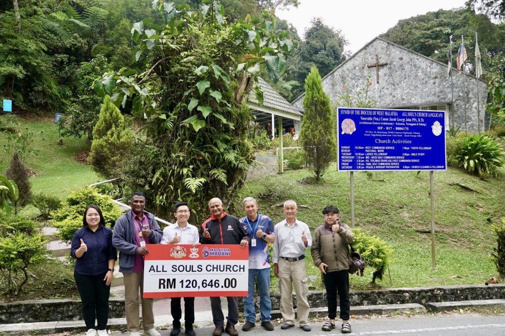 金马仑诸灵堂 获房地部拨近12万维修