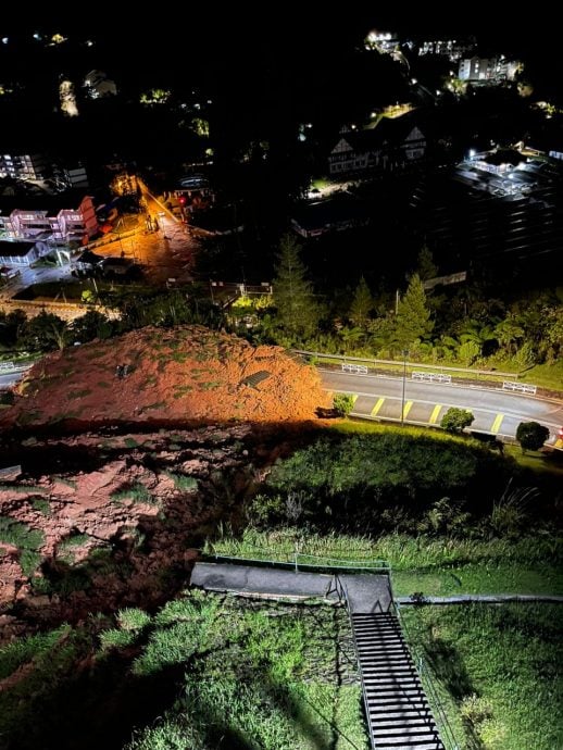 金马仑高发发生土崩