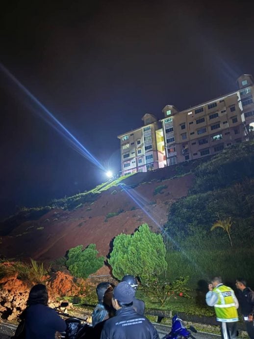 金马仑高发发生土崩