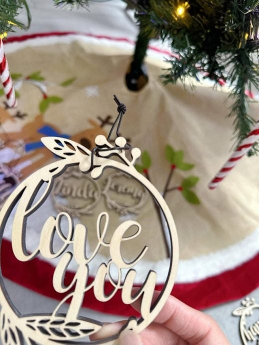 锺嘉欣全家布置圣诞树　老公“出镜”粉碎婚变传闻