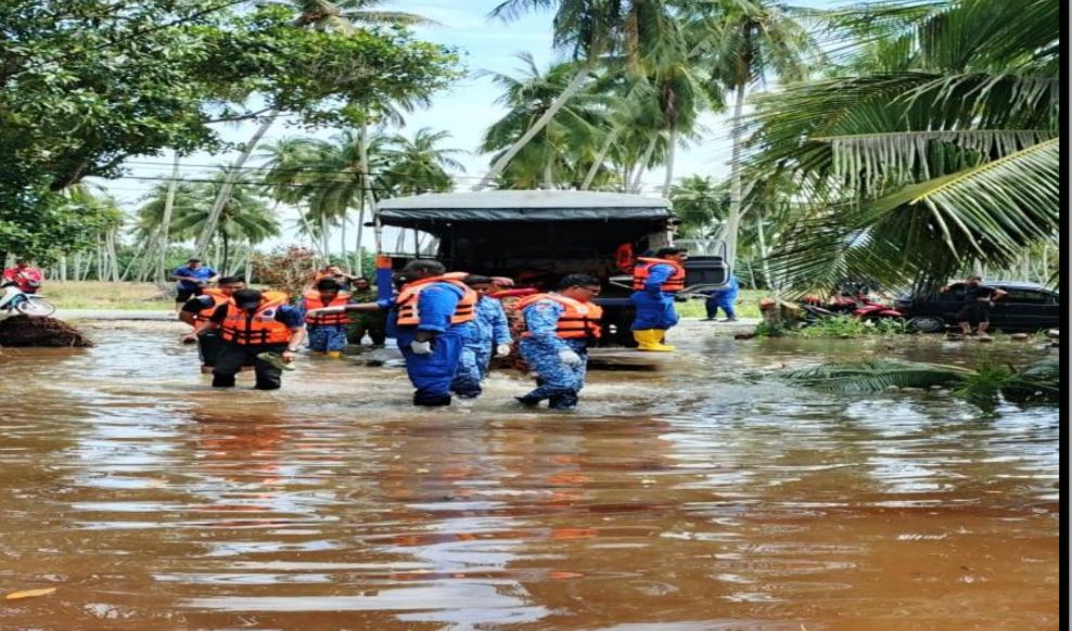 霹受灾人数下午回升 6586灾民安顿在45疏散中心
