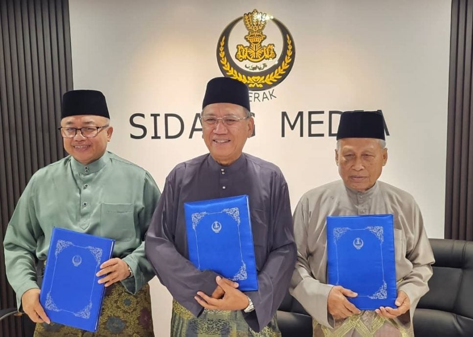 霹州苏丹华诞册封有功人士 议长行政议员榜上有名