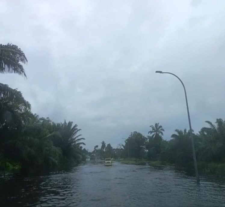 霹水灾县属减至6个 江沙霹雳河水位处警戒水平