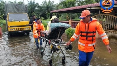 霹水灾情况持续严峻 5501灾民安置46中心