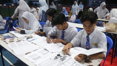 霹逾3万SPM考生应考  受灾考生获安置不受影响