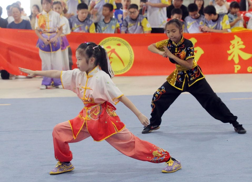 霹首届传统武术公开赛 208好手以武会友