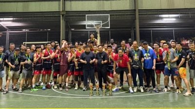 霹雳篮总金宝分会举办   2男子篮球赛成绩出炉