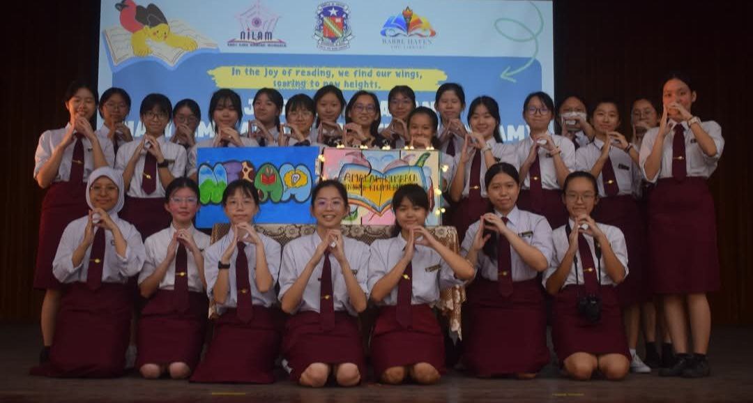 霹：学海学记|主文|怡圣母阅读计划推介礼 舞台表演激励勇敢追梦