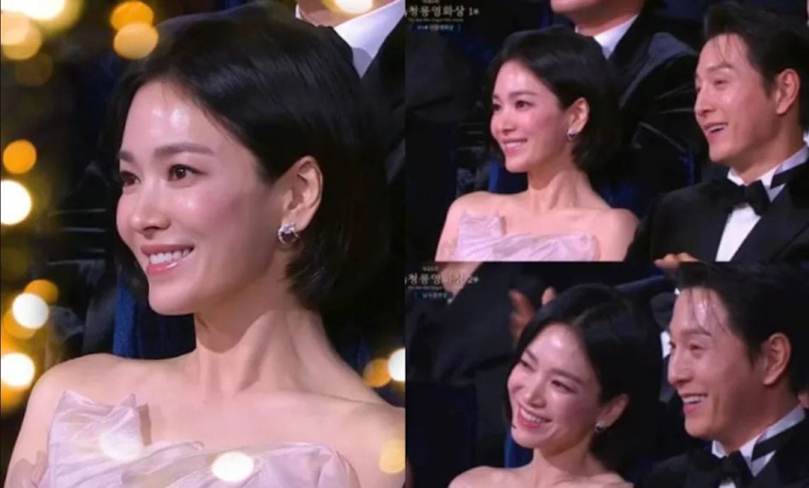 青龙奖|淡定观旧爱放闪 宋慧乔靠生图封神 