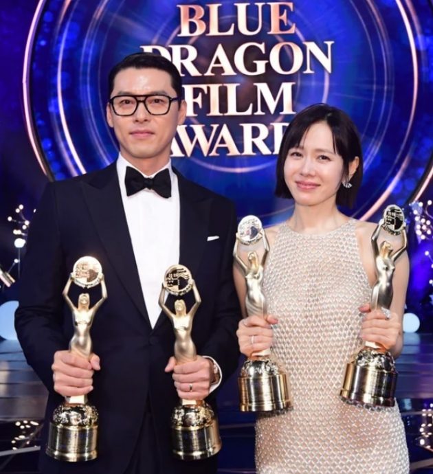 青龙奖|韩影史首对夫妻同时封帝后 玄彬孙艺真直球告白超闪