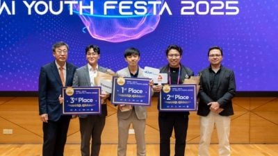 韩国─东盟AI开发和初创企业大赛 新马韩团队包揽冠亚季军