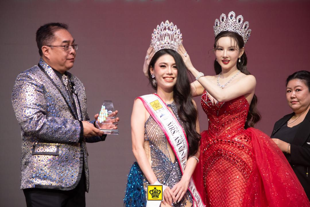 首征国际亚洲太太赛夺冠  杨淑贤为国争光载誉归