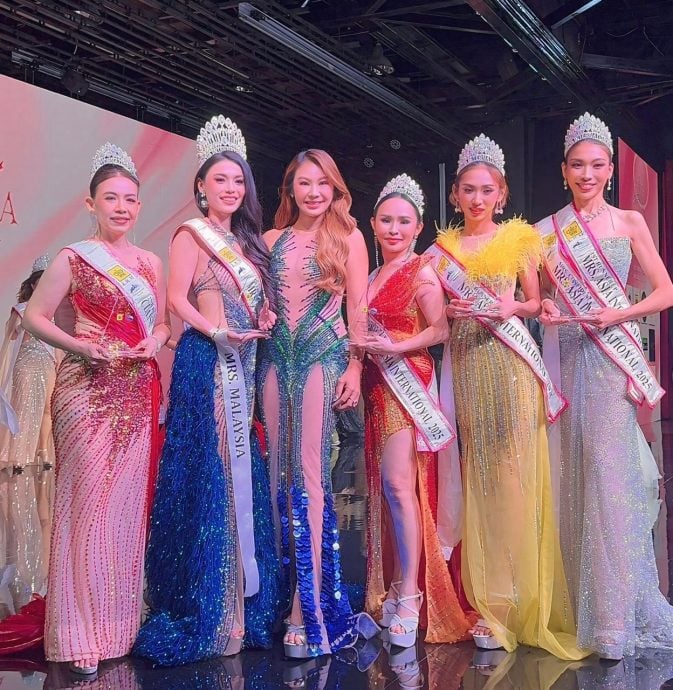 首征国际亚洲太太赛夺冠  杨淑贤为国争光载誉归