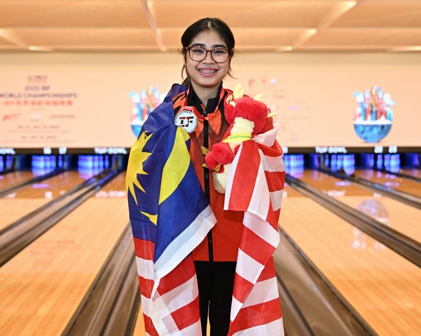 香港保龄球世锦赛| 大马18岁小将成就超预期  阿德莉雅：奖牌献国家