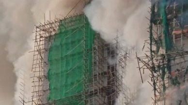 香港五级大火| 竹棚架是否灾难成因？ 被视为珍贵传统存废引热议