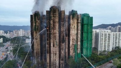 香港宏福苑五级火｜台湾消防署教高楼失火自救 别找湿毛巾躲浴室