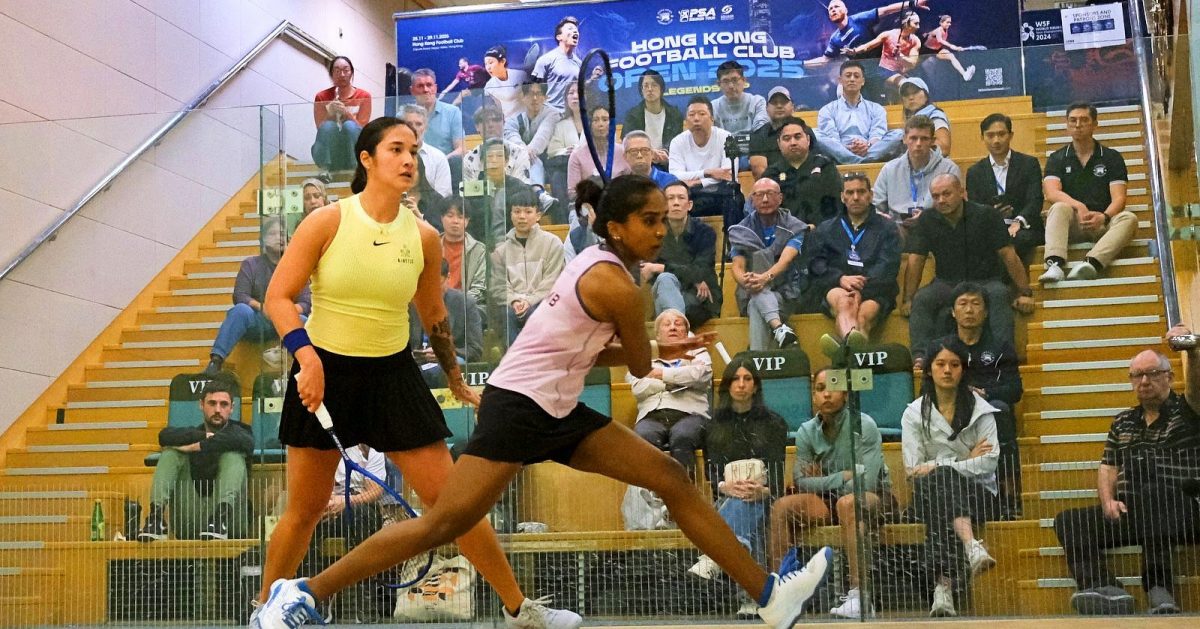 香港球会壁球公开赛| 大马输剩一名女将 卫冕冠军茜娃独闯4强
