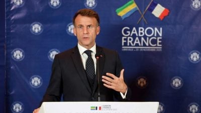 马克龙：法国面对俄威胁绝不示弱 强调不会派兵赴乌战场