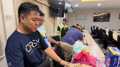 马华志工团紧急动员赈灾   吁低洼居民保持警惕