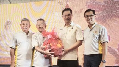 周年晚宴获议员等支持 盼把金光寺打造成马口景点