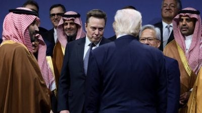 马斯克拟在沙地兴建AI数据中心 采用辉达晶片