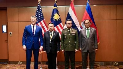 马美泰柬防长特别会唔 强调泰柬和平协议重要贡献