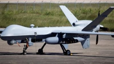 驻韩美军一架“死神”无人机坠毁  造价逾1.2亿